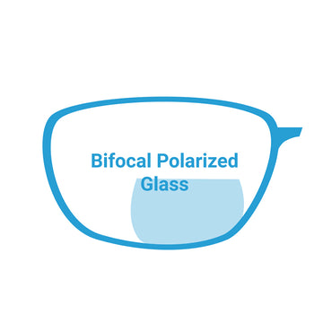 Bifocal Polarized Glass Lenses