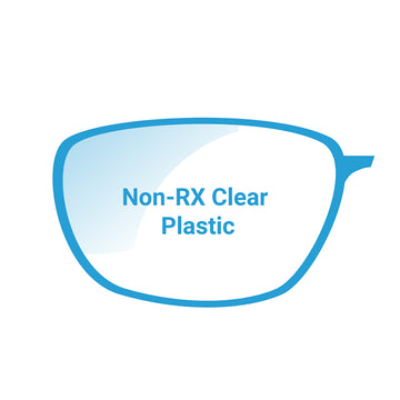 Non-RX Clear Plastic Lenses