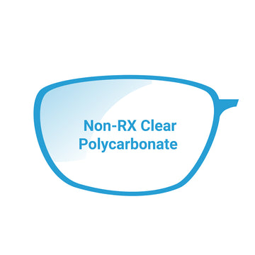 Non-RX Clear Polycarbonate Lenses