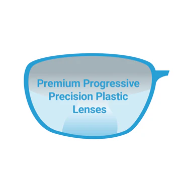 Premium Progressive Precision Plastic Lenses