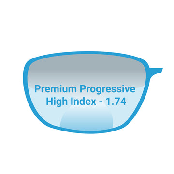 Premium Progressive High Index 1.74 Lenses