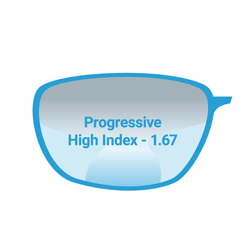 Progressive High Index 1.67 Lenses
