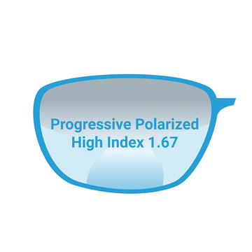 Progressive Polarized High Index 1.67 Lenses