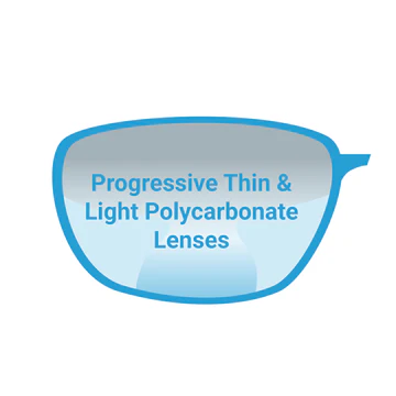Progressive Thin & Light Polycarbonate Lenses