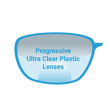 Progressive Ultra Clear Plastic Lenses