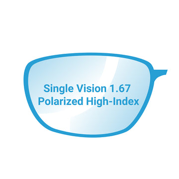 Single Vision 1.67 Polarized High-Index Lenses