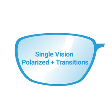 Single Vision Polarized+Transitions Lenses