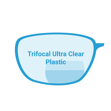 Trifocal Ultra Clear Plastic Lenses
