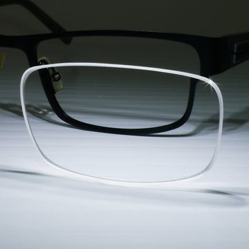 Progressive glass eyeglasses, glass lens, glass lenses